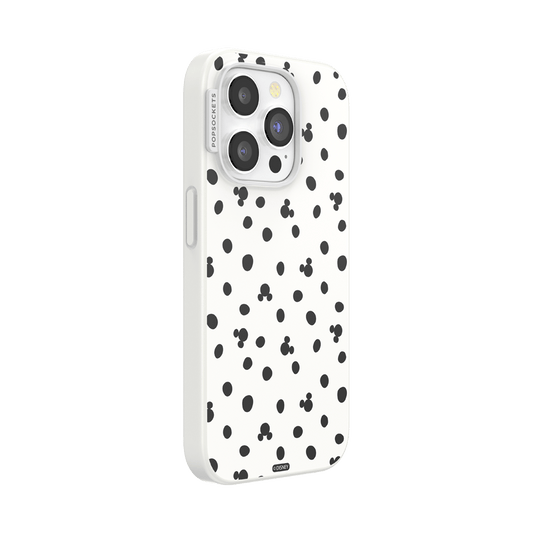 White Mickey Polka Dot — iPhone 15 Pro MagSafe Case - US 63847