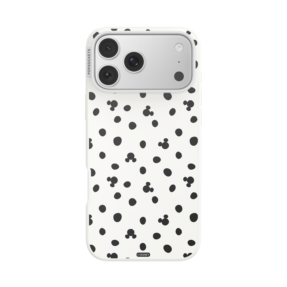 White Mickey Polka Dot — iPhone 17 Pro Max MagSafe Case - US 29974