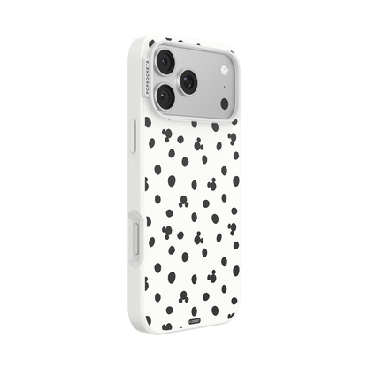 White Mickey Polka Dot — iPhone 17 Pro Max MagSafe Case - US 64477