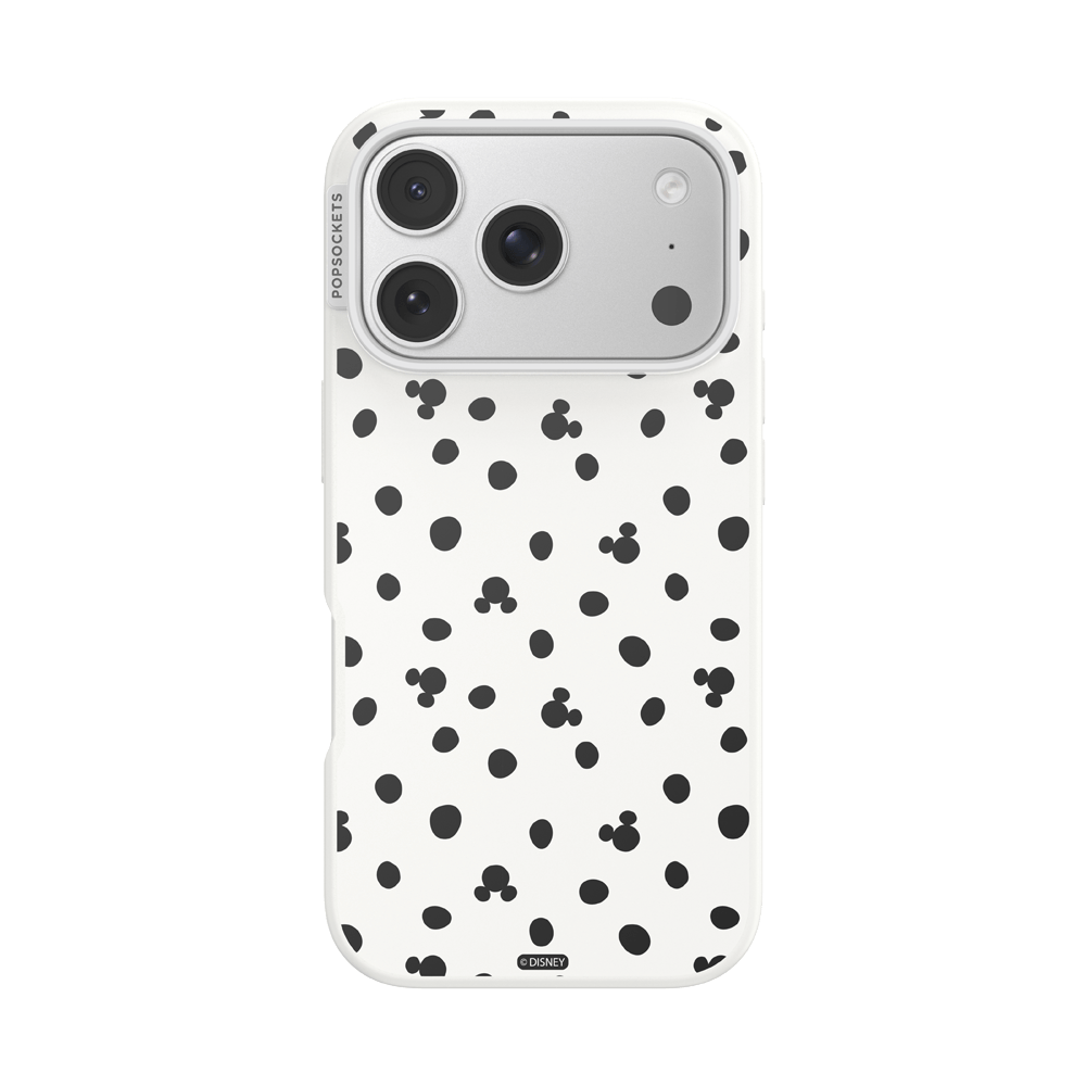 White Mickey Polka Dot — iPhone 17 Pro MagSafe Case - US 21396