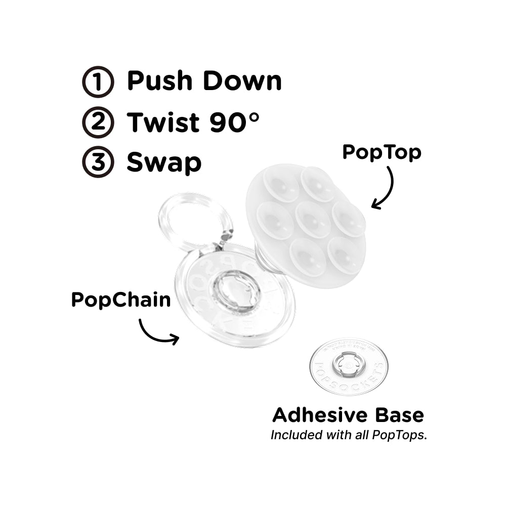 Clear — Suck-Up PopTop & Mount - US 33394