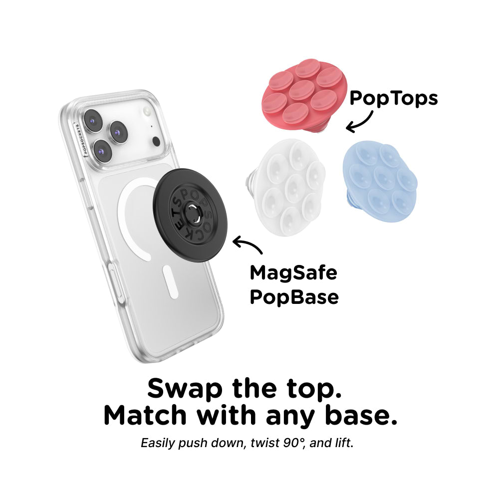 Clear — Suck-Up PopTop & Mount - US 33394