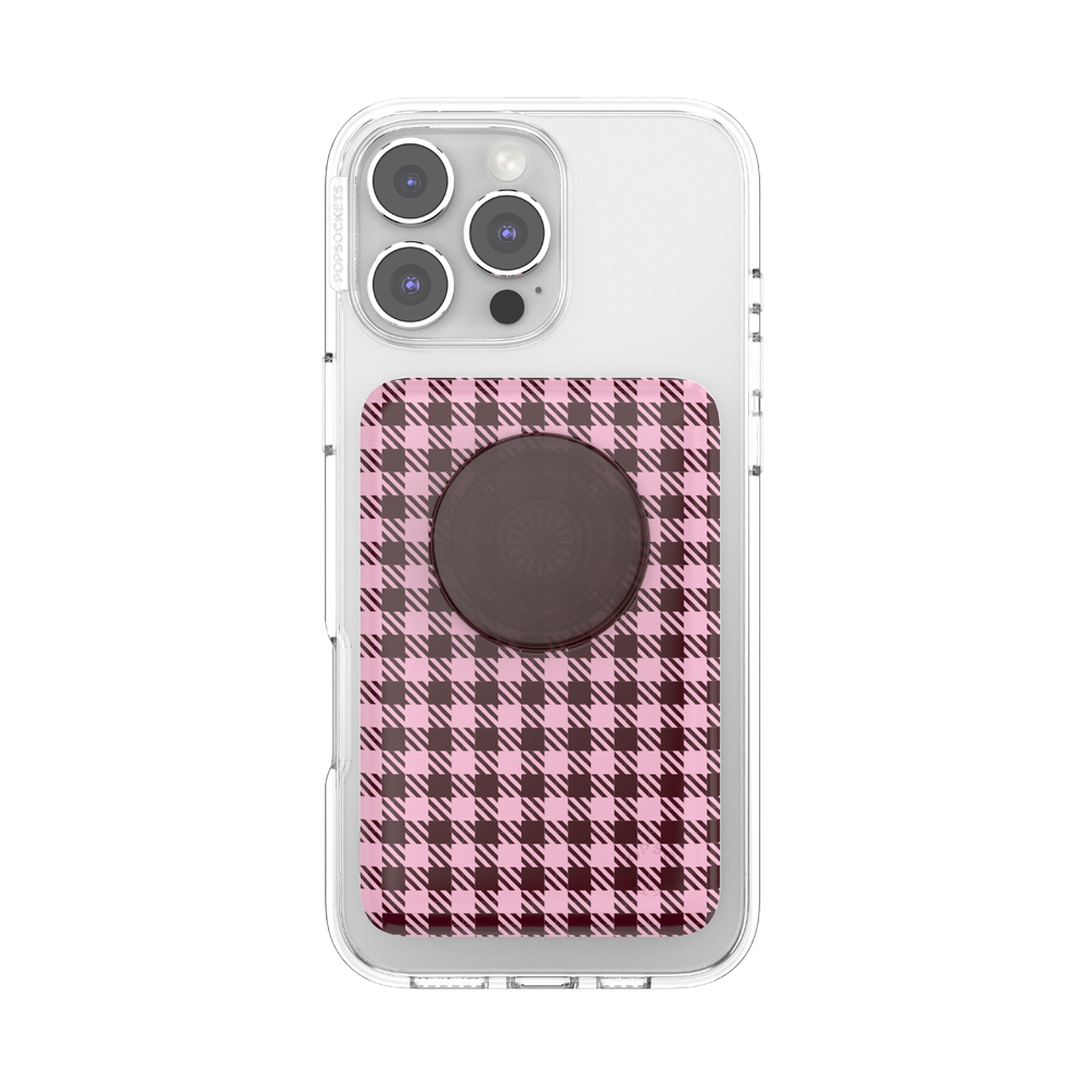 Black Cherry Gingham — MagSafe PowerPack - US 53197