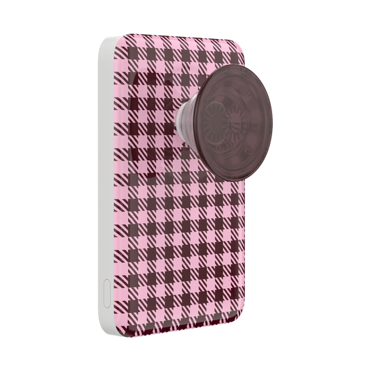 Black Cherry Gingham — MagSafe PowerPack - US 53197