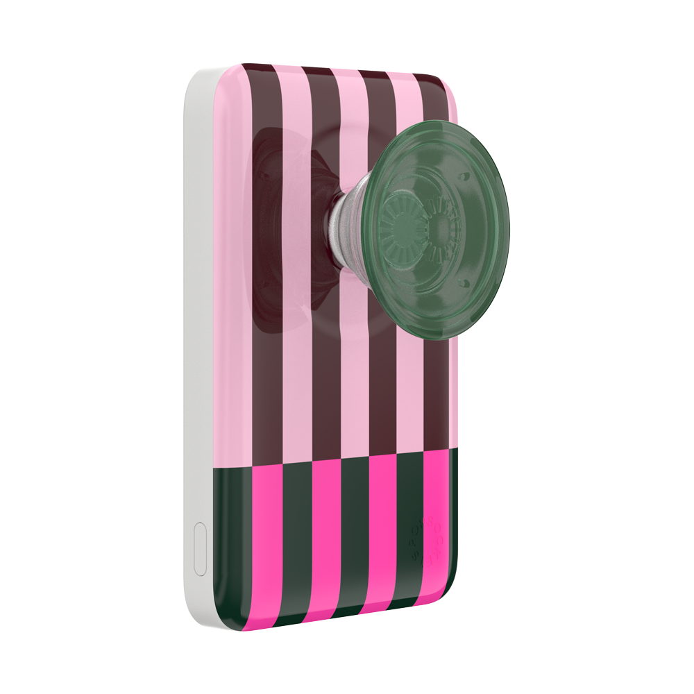 Pop of Pink Stripe — MagSafe PowerPack - US 19161