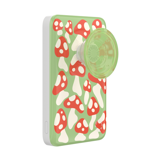 Red Shrooms Green — MagSafe PowerPack - US 15149