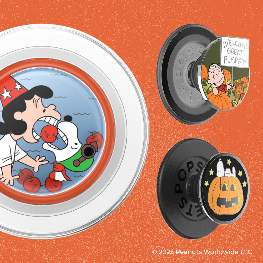 Enamel Snoopy Pumpkin — MagSafe PopGrip - US 07714