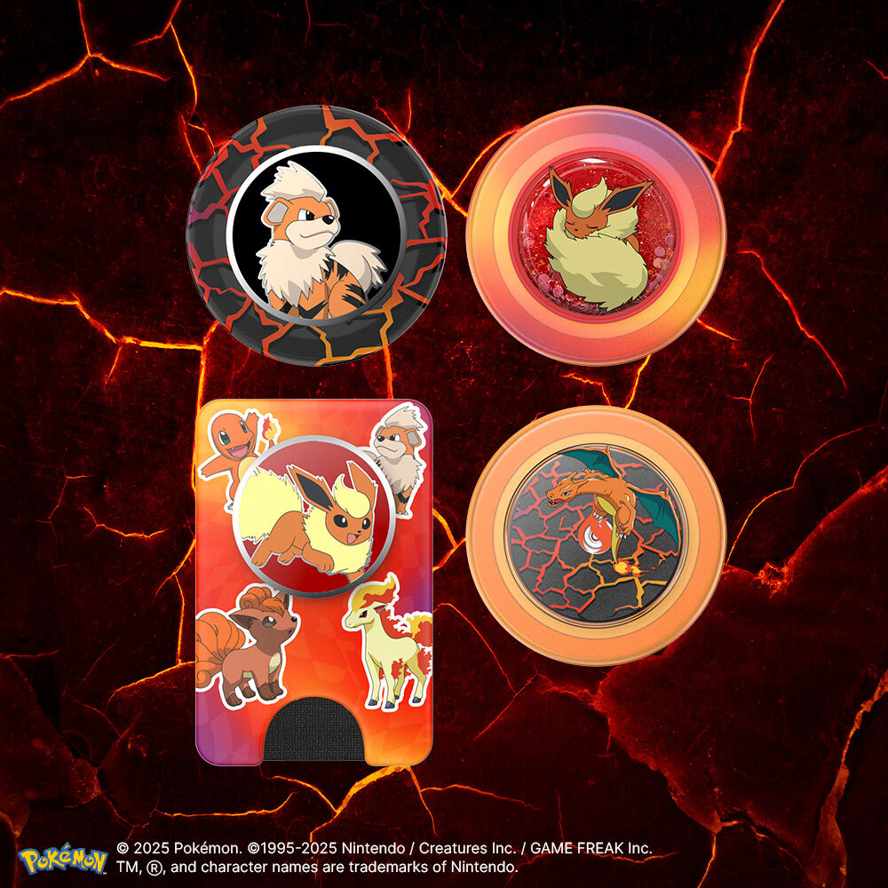 Tidepool Squishy Sleepy Flareon — MagSafe PopGrip - US 58670