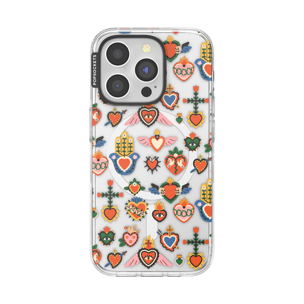Sacred Hearts — iPhone 15 Pro MagSafe Case - US 56536