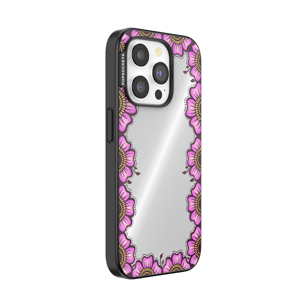 Bonita Border Pink — iPhone 15 Pro MagSafe Case - US 97447