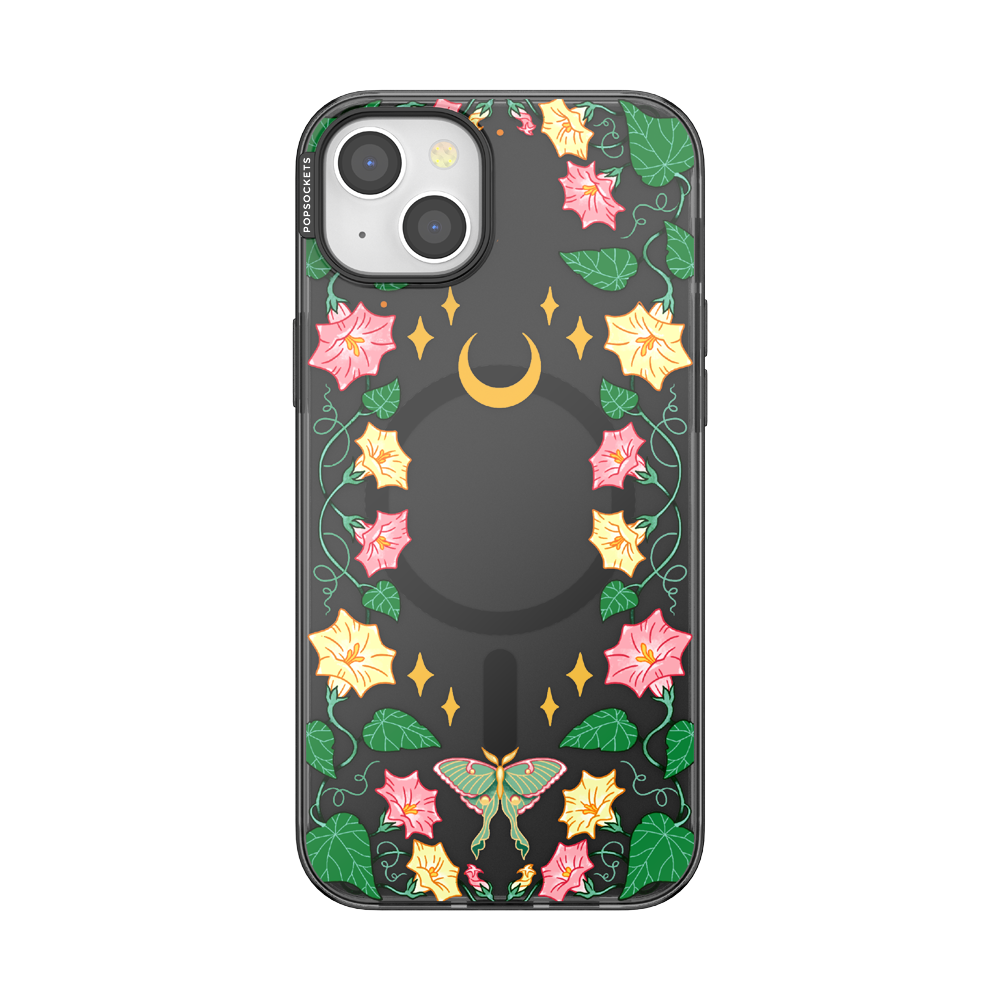 Moon Flower — iPhone 15 Plus MagSafe Case - US 02749