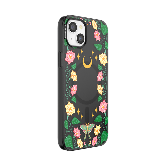 Moon Flower — iPhone 15 Plus MagSafe Case - US 02749