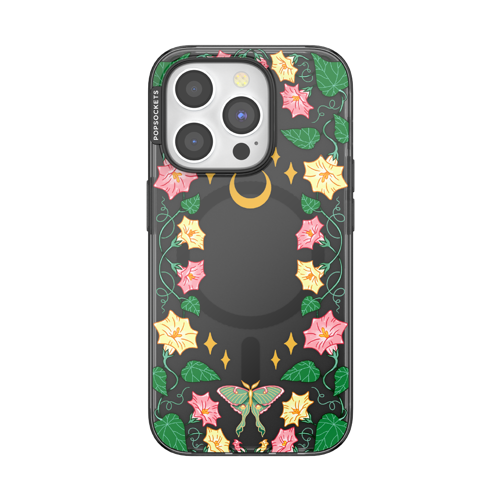 Moon Flower — iPhone 15 Pro MagSafe Case - US 79014