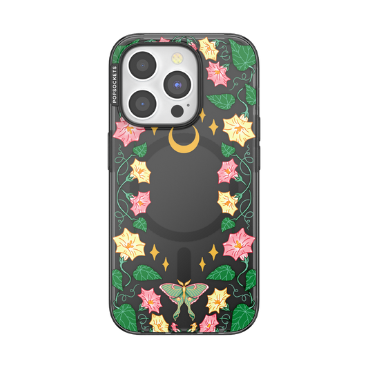 Moon Flower — iPhone 15 Pro MagSafe Case - US 79014