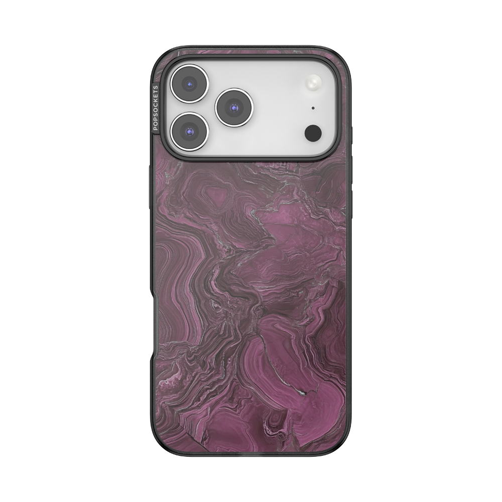 Burgundy Vein — iPhone 17 Pro Max MagSafe Case - US 80213