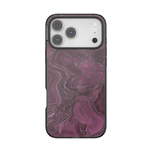 Burgundy Vein — iPhone 17 Pro Max MagSafe Case - US 81129