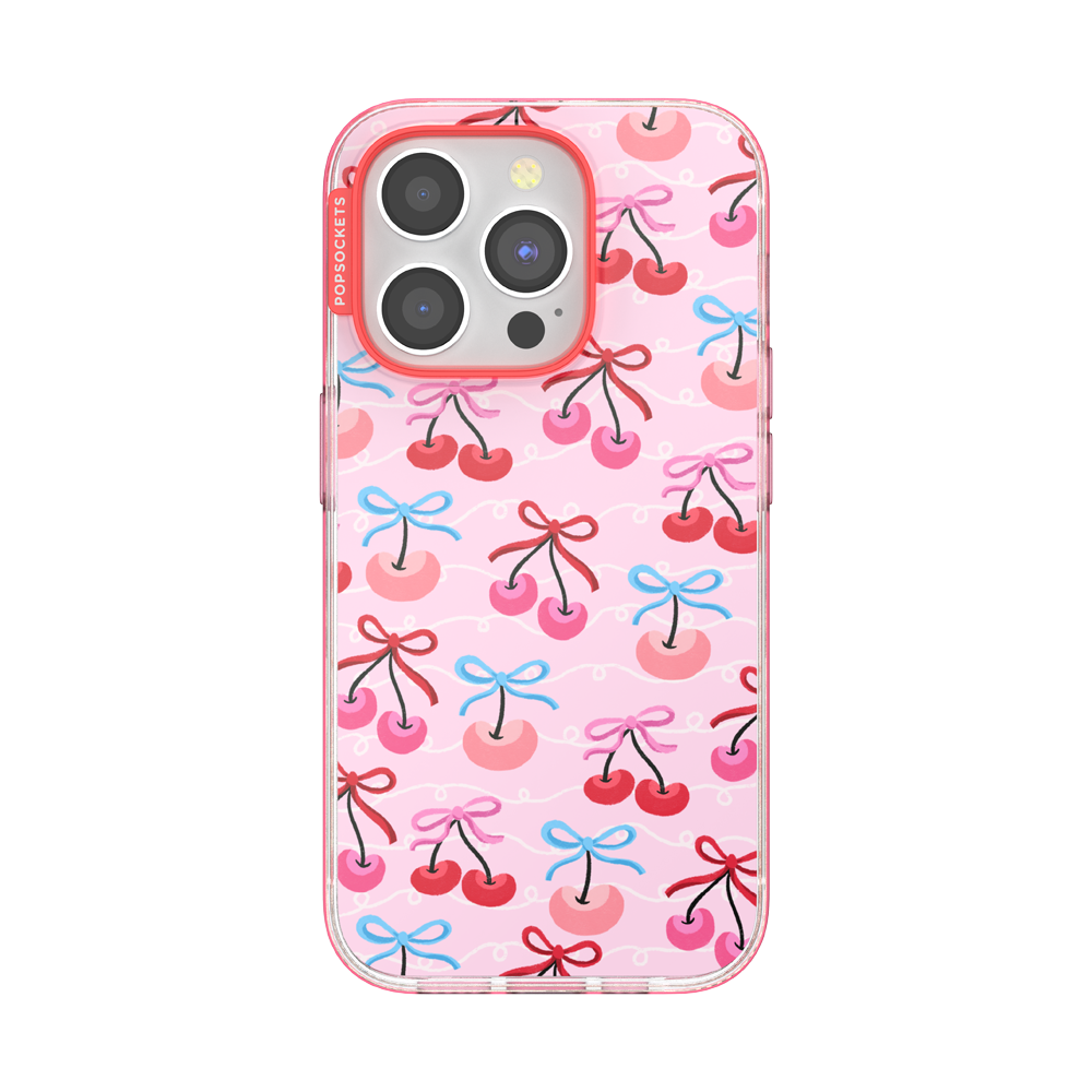 Cherry Bows — iPhone 15 Pro MagSafe Case - US 63069