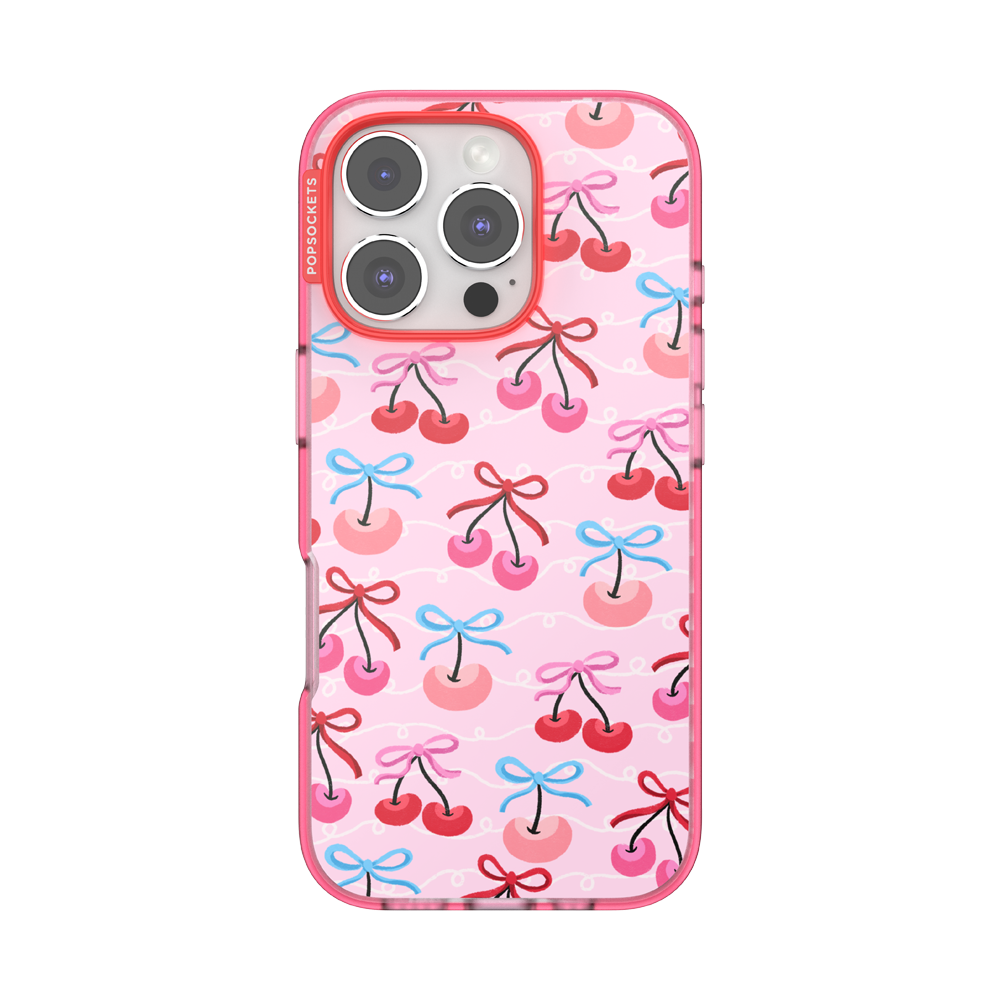 Cherry Bows — iPhone 16 Pro MagSafe Case - US 06705