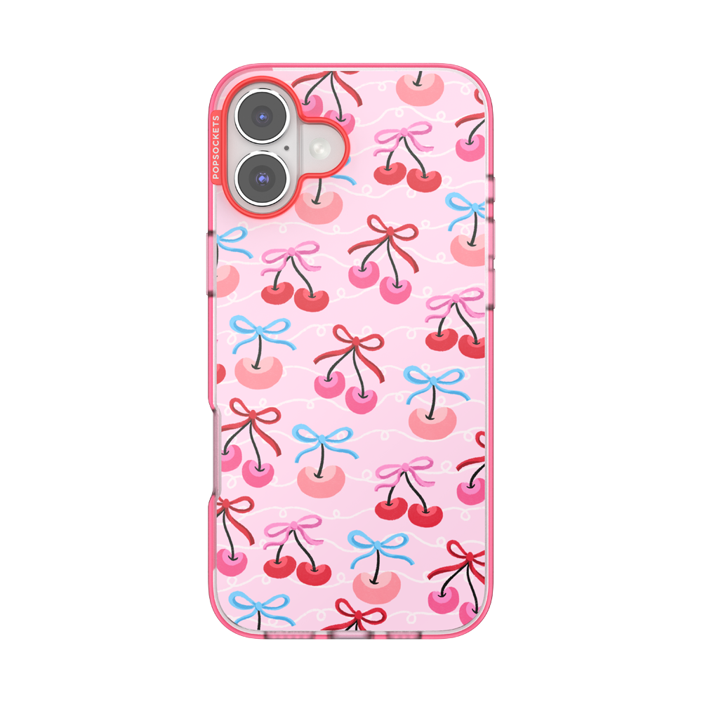 Cherry Bows — iPhone 16 Plus MagSafe Case - US 55675