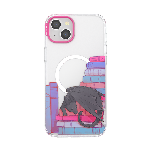 Curled Up With A Good Book  — iPhone 15 Plus MagSafe Case - US 80111
