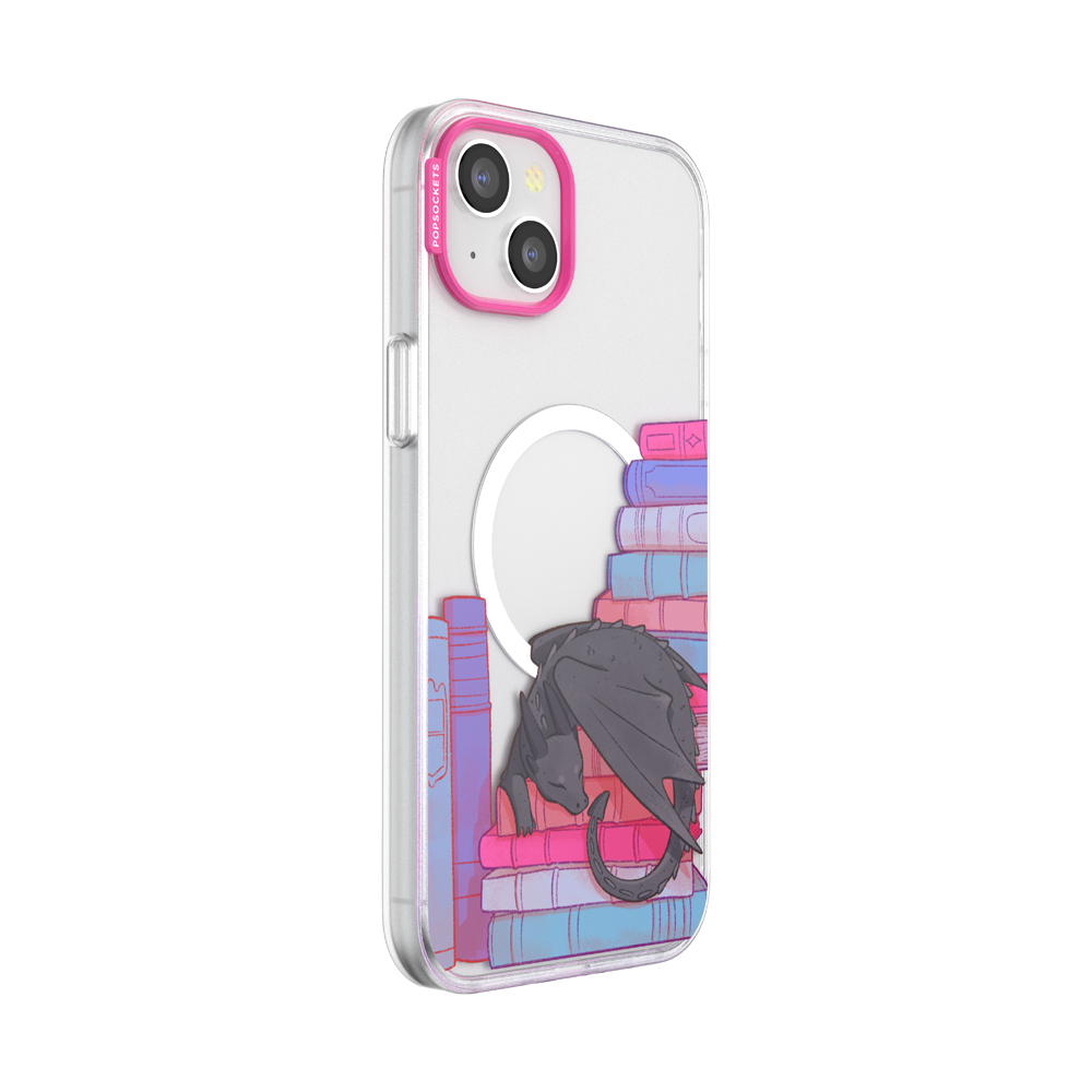 Curled Up With A Good Book  — iPhone 15 Plus MagSafe Case - US 80111