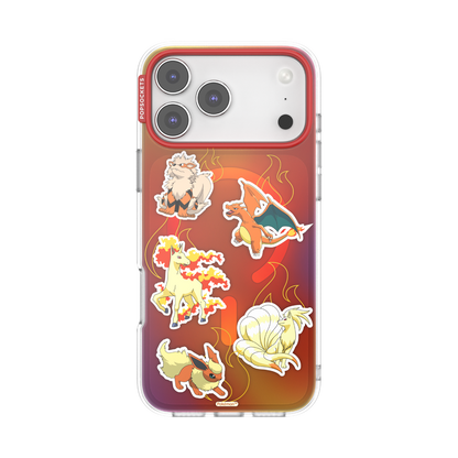 Fire Type Elite Team — iPhone 17 Pro Max MagSafe Case - US 48087
