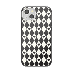 Harlequin Hearts Black  — iPhone 14 Plus MagSafe Case - US 27774