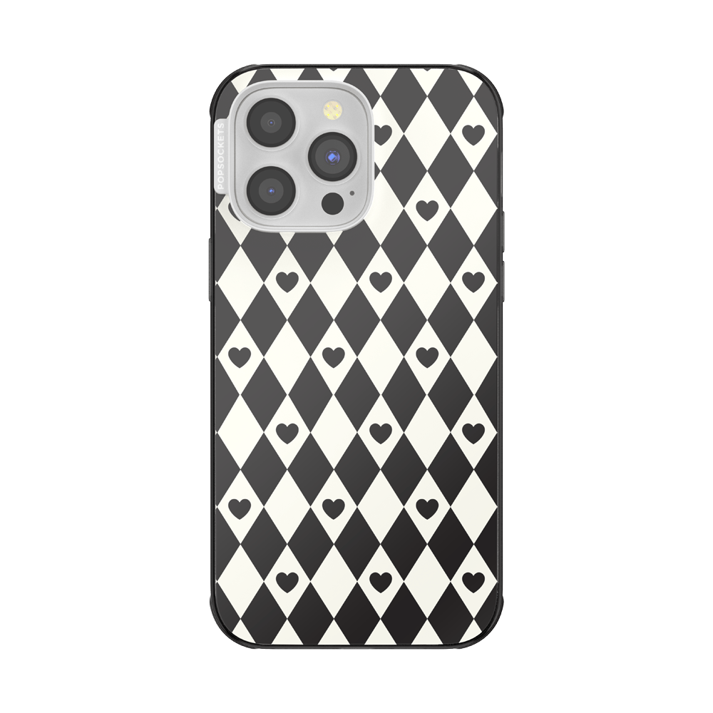 Harlequin Hearts Black — iPhone 14 Pro Max MagSafe Case - US 97730