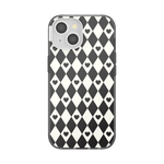 Harlequin Hearts Black  — iPhone 15 MagSafe Case - US 99232