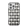 Harlequin Hearts Black — iPhone 16 Pro MagSafe Case - US 90154