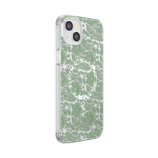 Lace Eucalyptus  — iPhone 14 Plus MagSafe Case - US 96783
