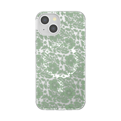 Lace Eucalyptus  — iPhone 14 MagSafe Case - US 68091