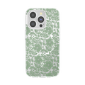 Lace Eucalyptus — iPhone 15 Pro MagSafe Case - US 09053