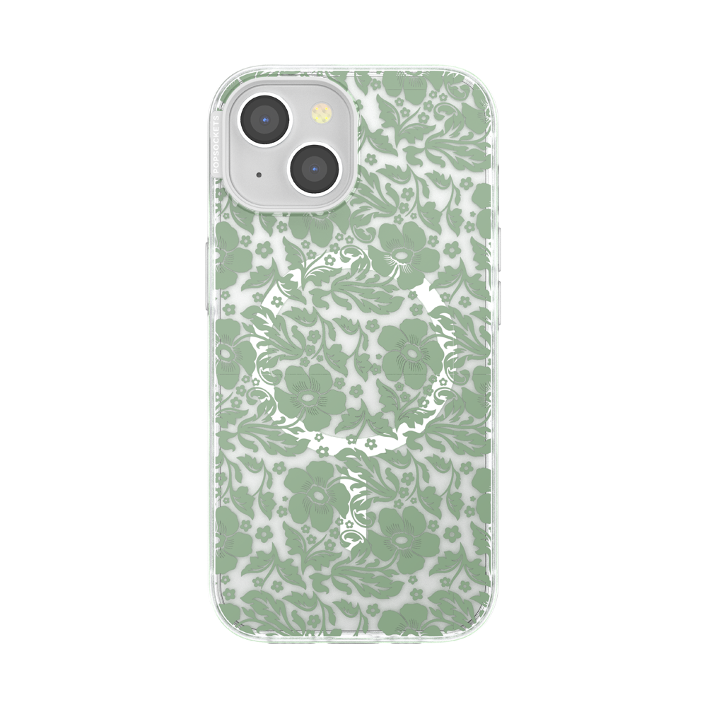 Lace Eucalyptus  — iPhone 15 MagSafe Case - US 78061