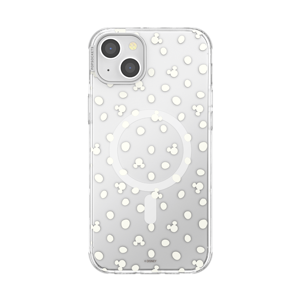 Clear Mickey Polka Dot  — iPhone 14 Plus MagSafe Case - US 89109