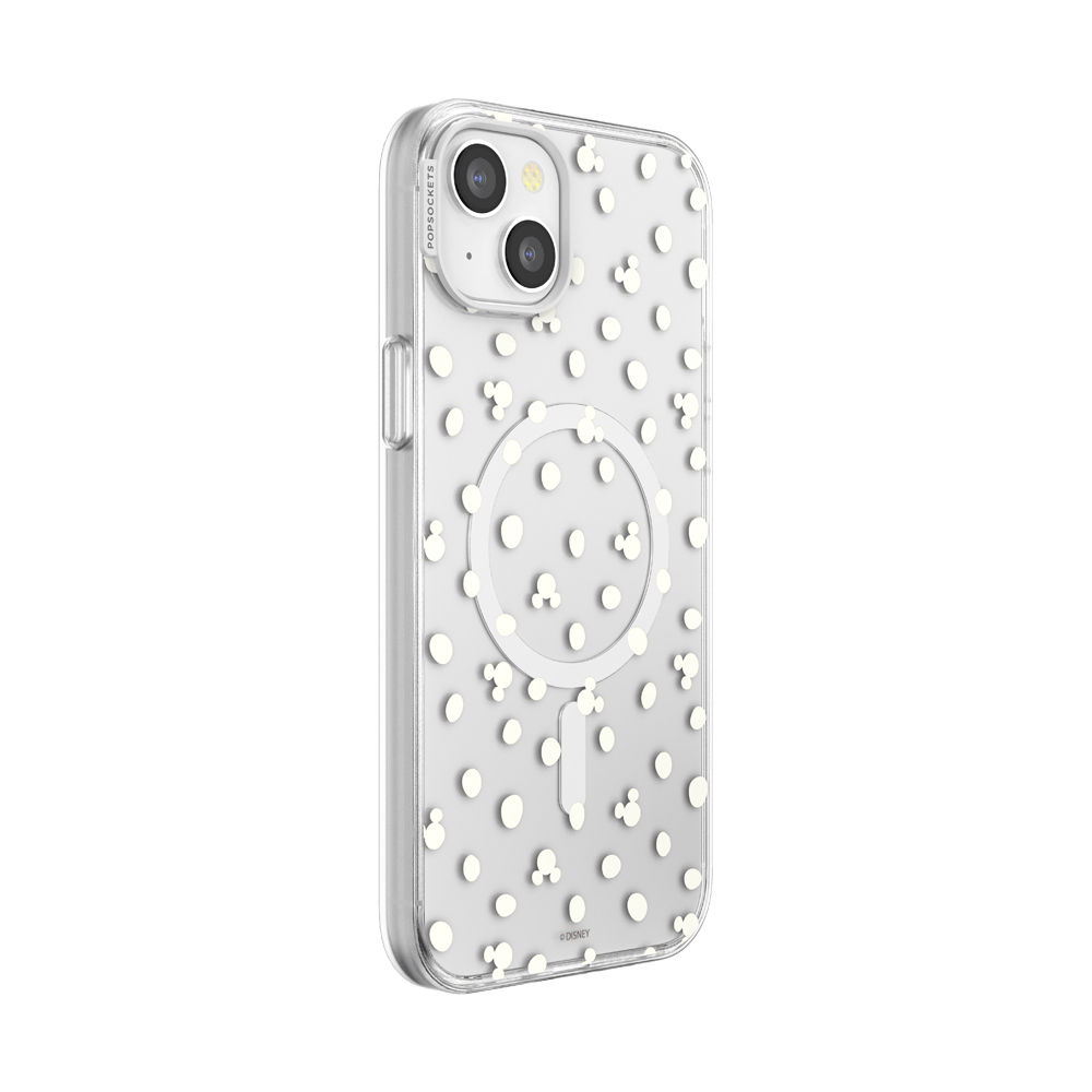 Clear Mickey Polka Dot  — iPhone 15 Plus MagSafe Case - US 97849
