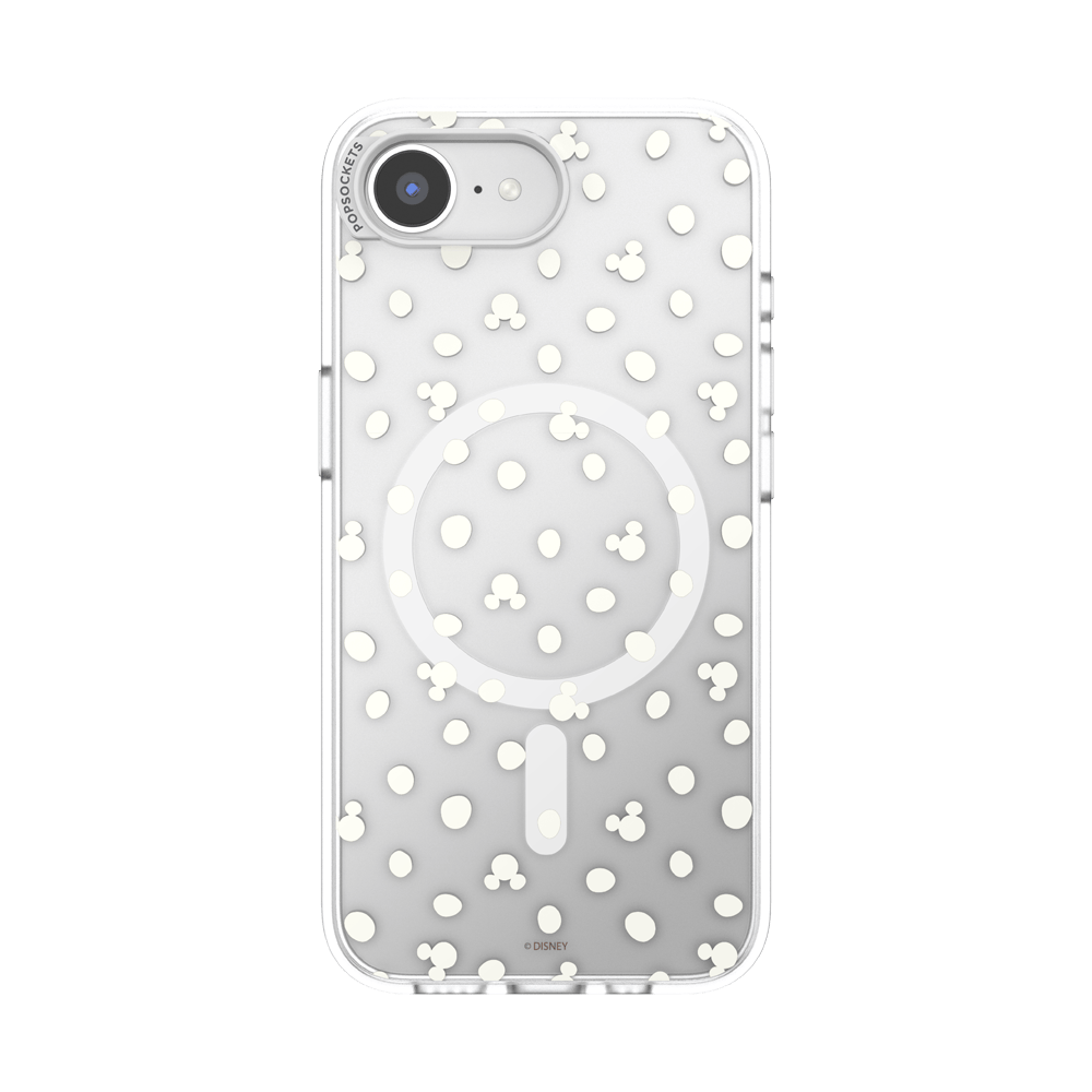 Clear Mickey Polka Dot  — iPhone 17e/16e MagSafe Case - US 22480