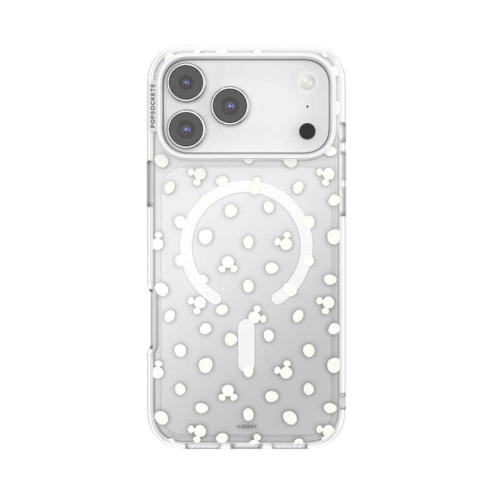 Clear Mickey Polka Dot — iPhone 17 Pro Max MagSafe Case - US 86210