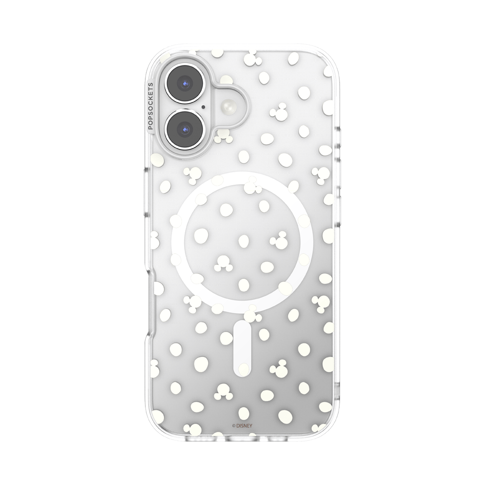 Clear Mickey Polka Dot — iPhone 17 MagSafe Case - US 08768