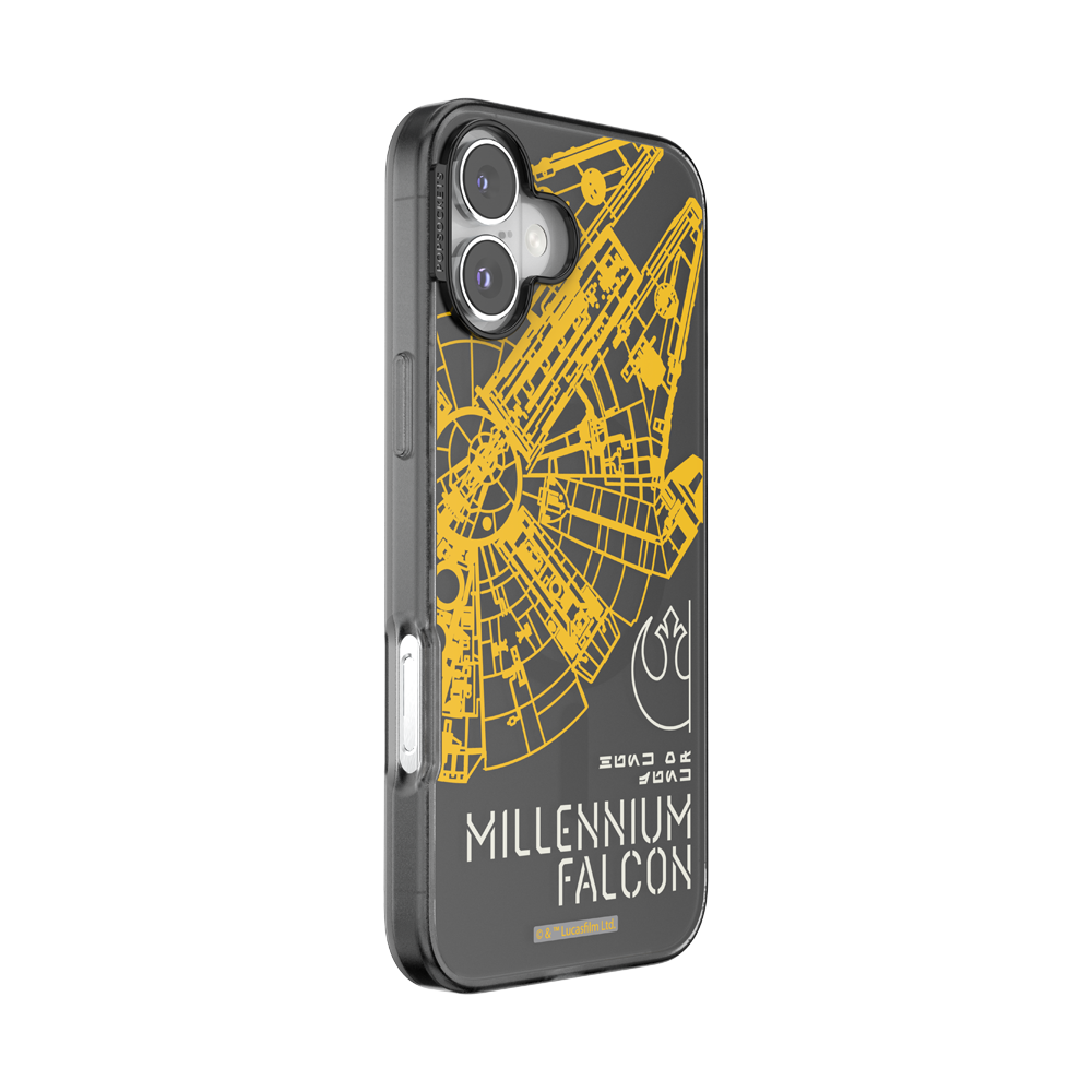 Millennium Falcon Spec — iPhone 16 Plus MagSafe Case - US 58656