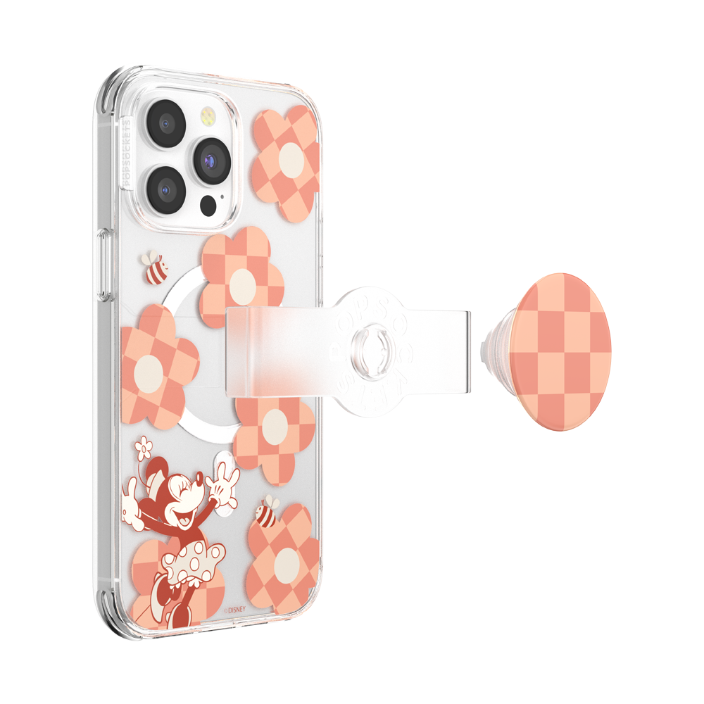 Minnie Checkered Flower  — iPhone 14 Pro Max MagSafe Case - US 39141