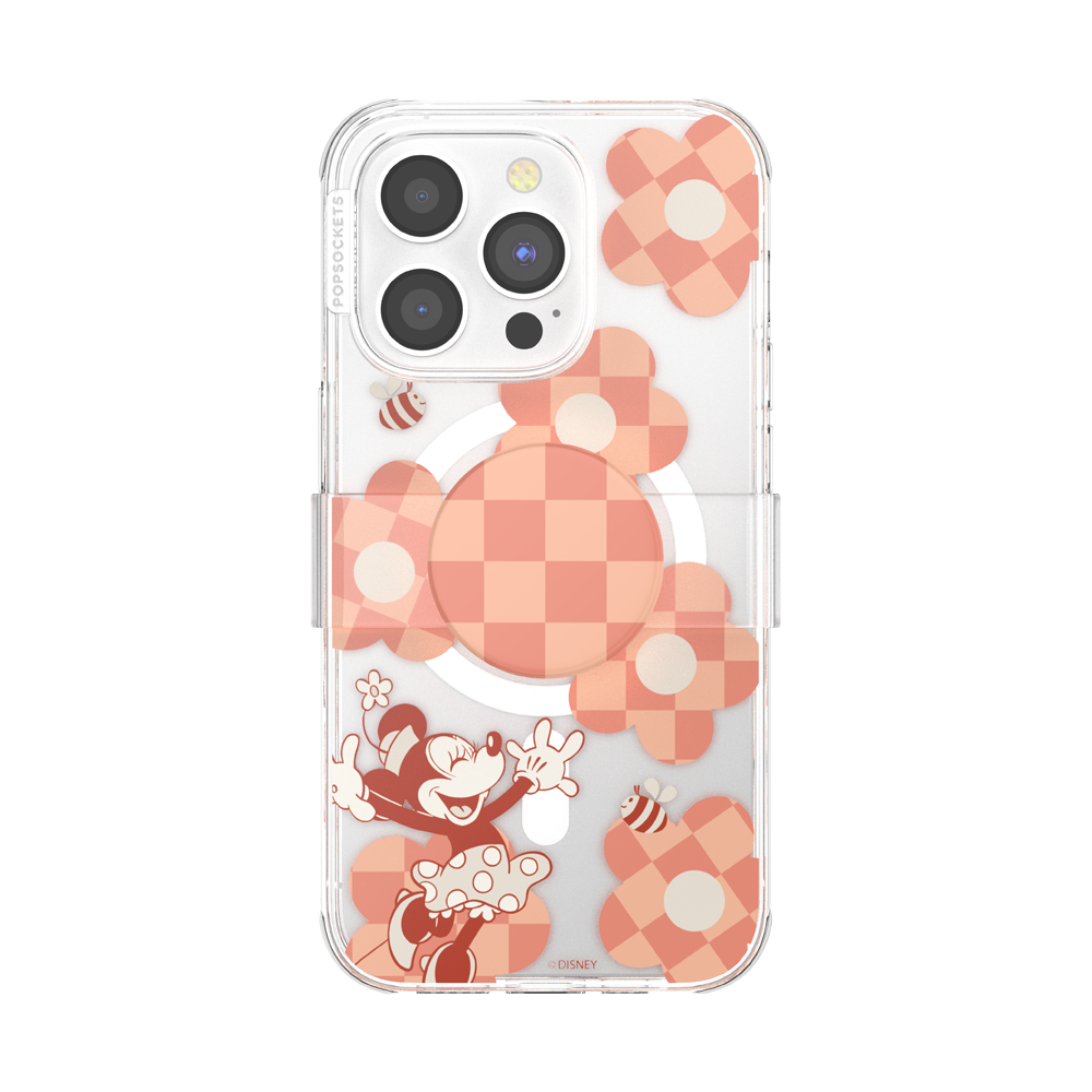 Minnie Checkered Flower  — iPhone 14 Pro MagSafe Case - US 51513