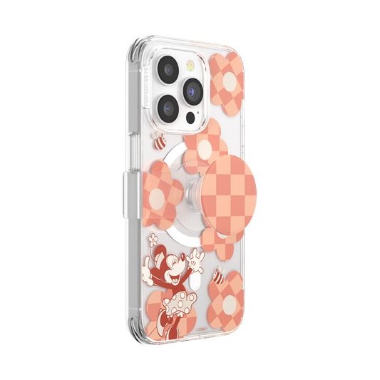 Minnie Checkered Flower  — iPhone 14 Pro MagSafe Case - US 51513