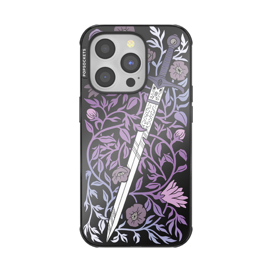 Mirror Thorny Blade Lavender — iPhone 14 Pro MagSafe Case - US 35178