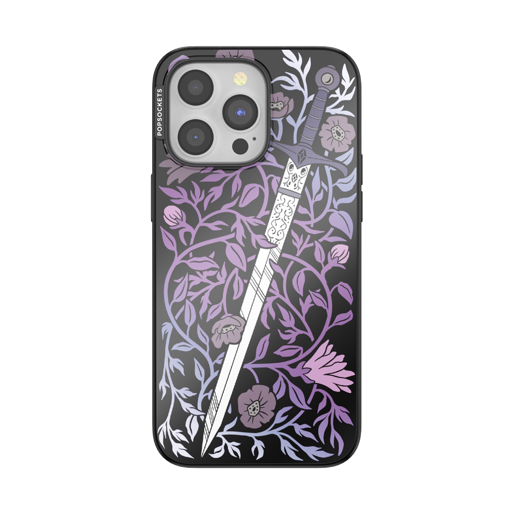 Mirror Thorny Blade Lavender — iPhone 15 Pro Max MagSafe Case - US 96109