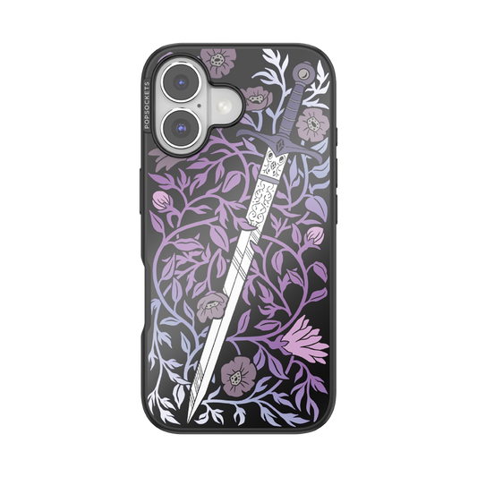 Mirror Thorny Blade Lavender — iPhone 16 MagSafe Case - US 55426