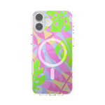 Boca Palms Pink — iPhone 16 Plus MagSafe Case - US 83875