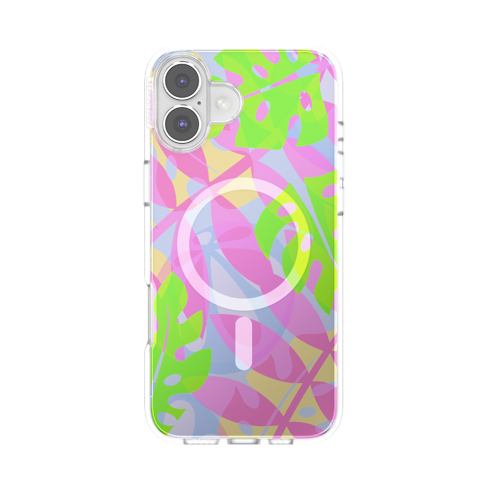 Boca Palms Pink — iPhone 16 Plus MagSafe Case - US 83875