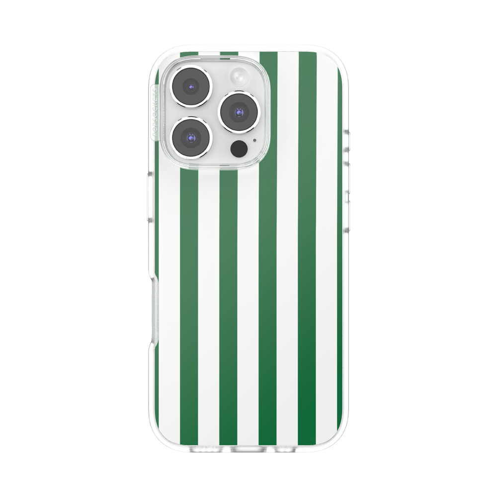 Club Stripe Green — iPhone 16 Pro MagSafe Case - US 12493