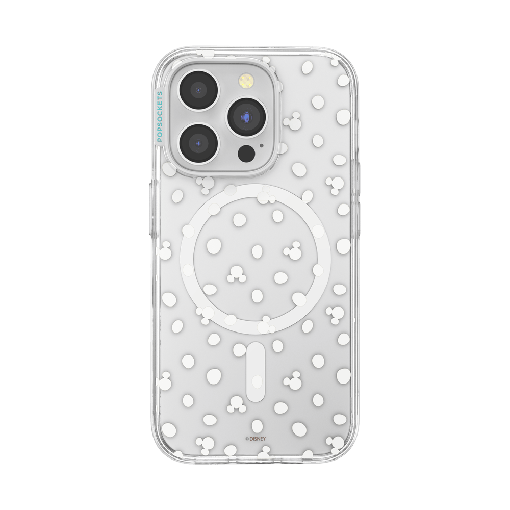 Clear Mickey Polka Dot — iPhone 15 Pro MagSafe Case - US 87027